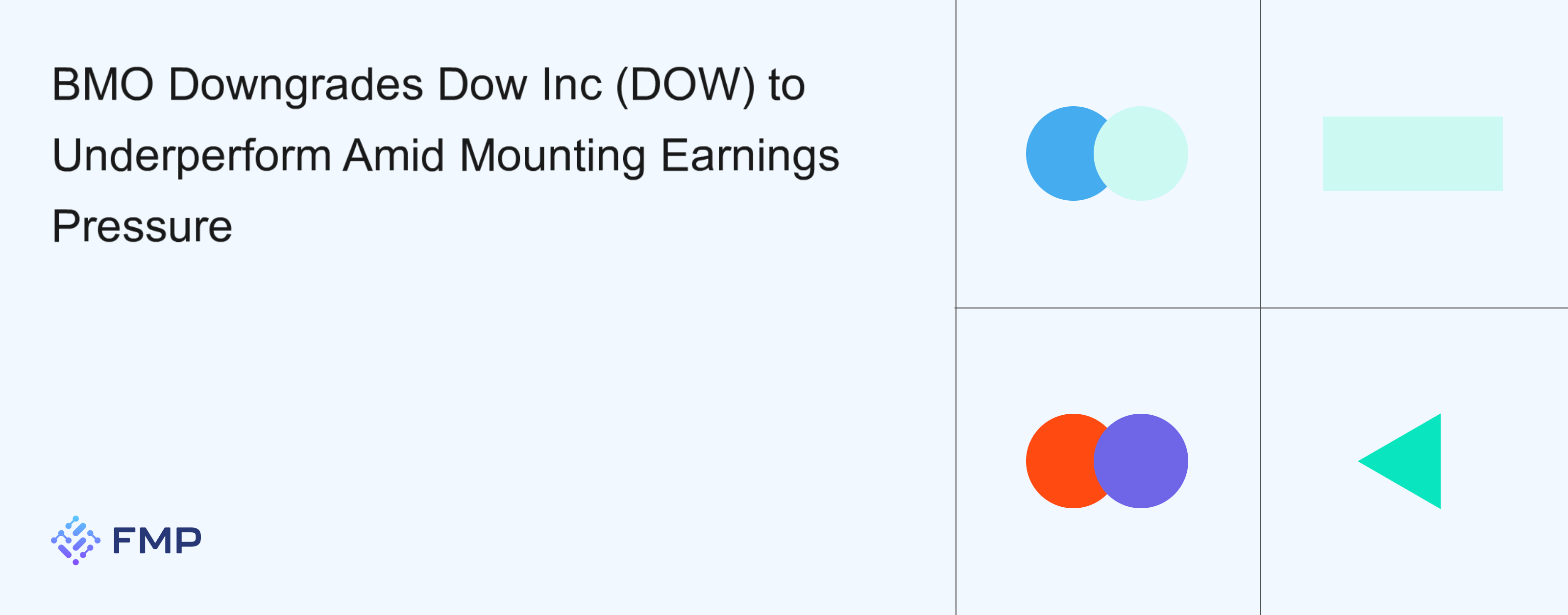 BMO Downgrades Dow Inc (DOW) to Underperform Amid Mounting Earnings Pressure