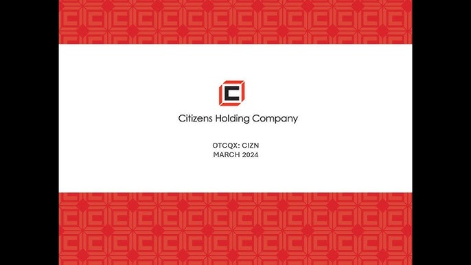 Citigroup Updates Rating for Citizens Holding Company (CIZN) to "Market Perform"