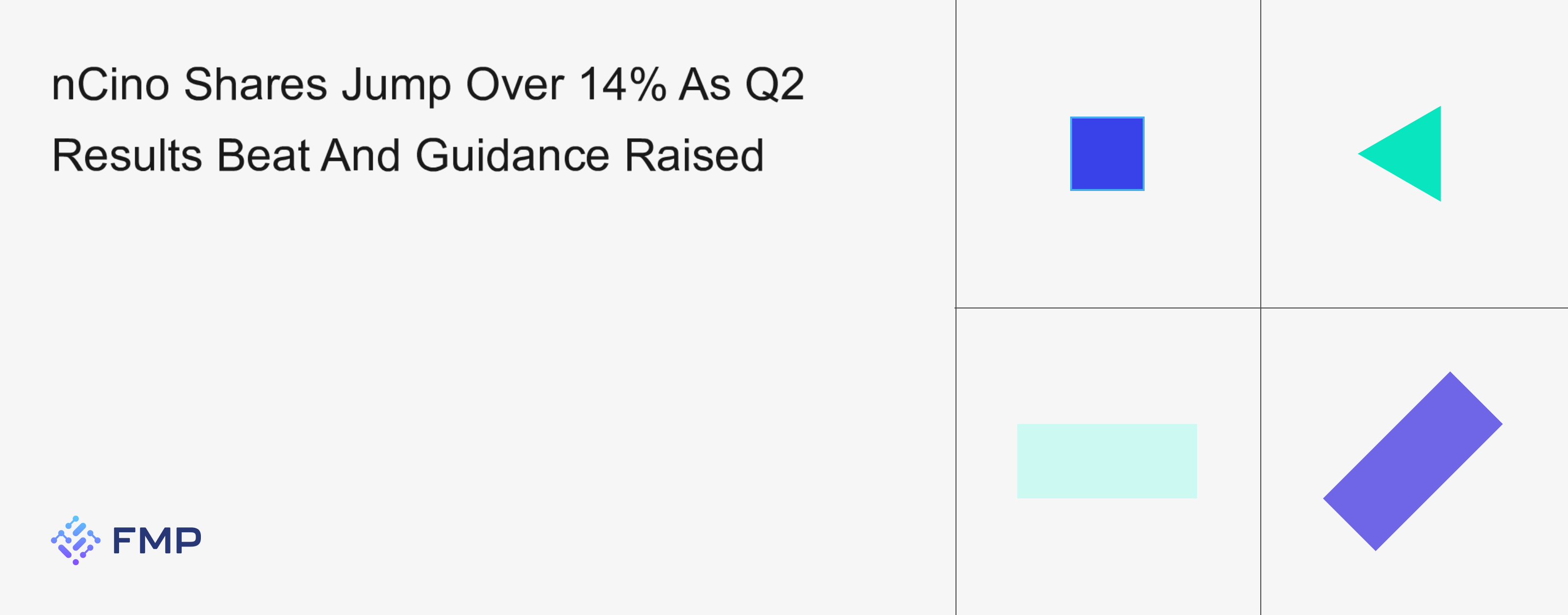 nCino Shares Jump Over 14% As Q2 Results Beat And Guidance Raised
