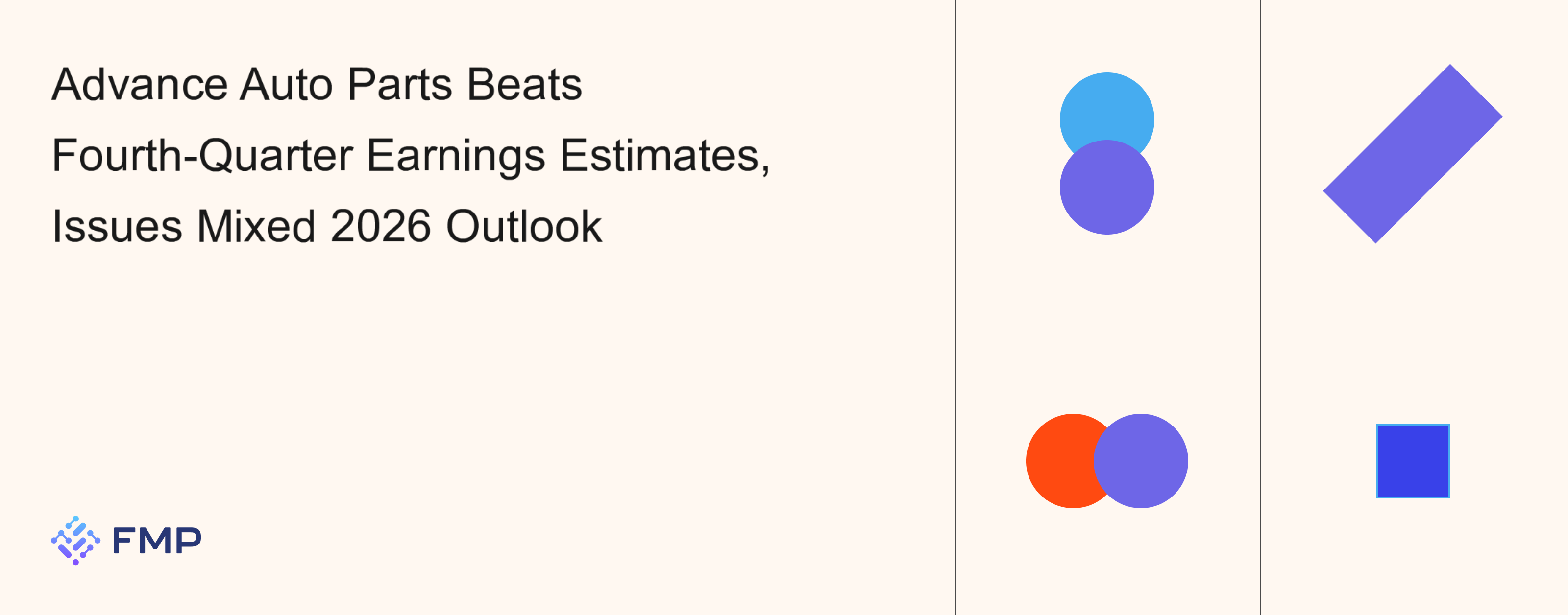 Advance Auto Parts Beats Fourth-Quarter Earnings Estimates, Issues Mixed 2026 Outlook