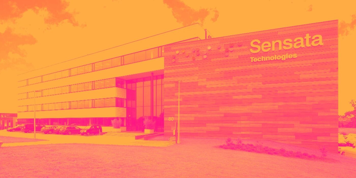 Sensata Technologies (NYSE:ST): A Value Stock with Growth Potential