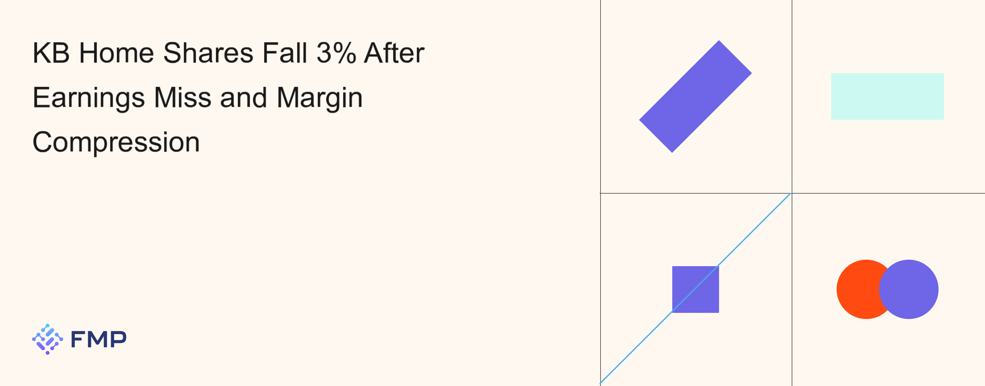 KB Home Shares Fall 3% After Earnings Miss and Margin Compression