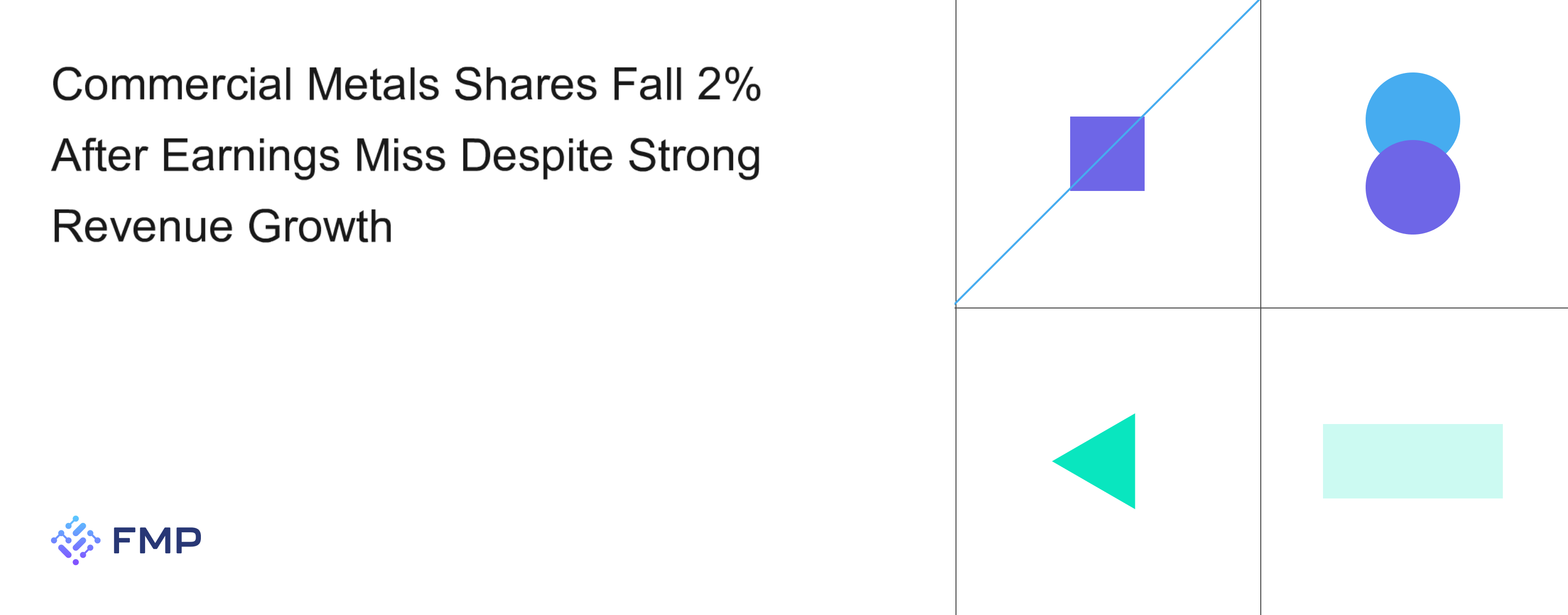 Commercial Metals Shares Fall 2% After Earnings Miss Despite Strong Revenue Growth