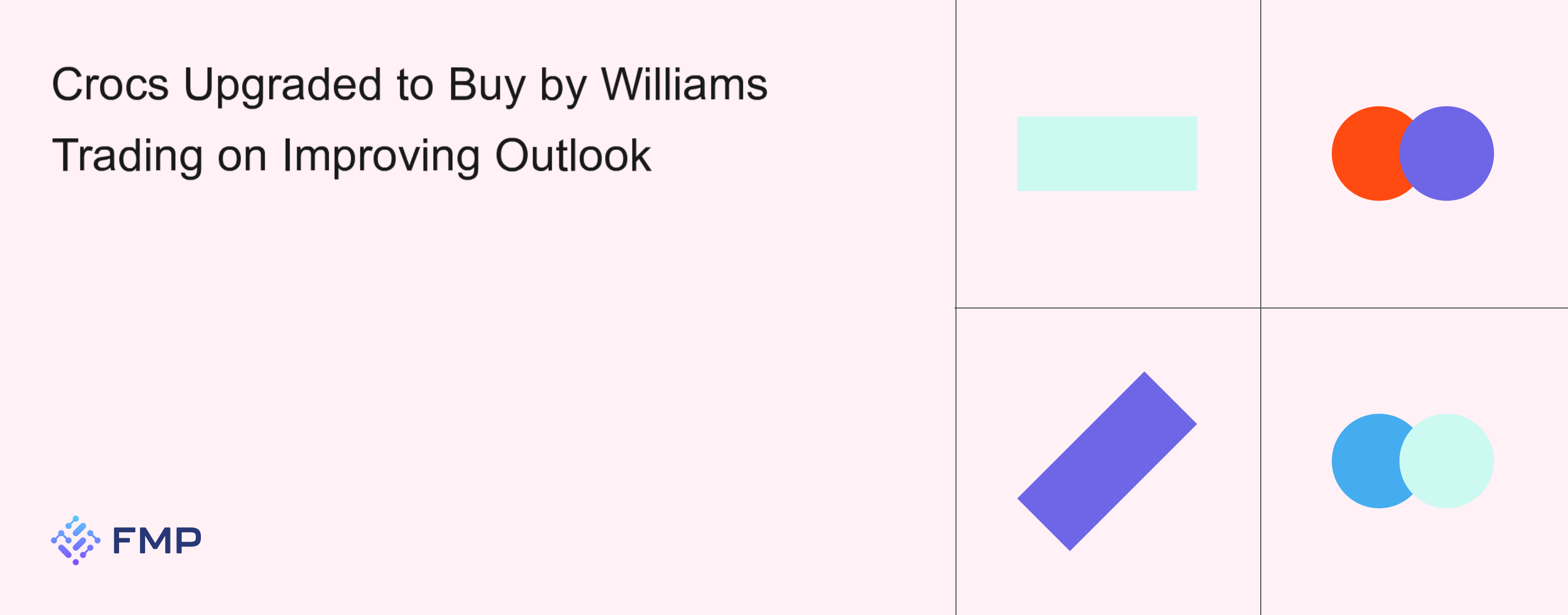 Crocs Upgraded to Buy by Williams Trading on Improving Outlook