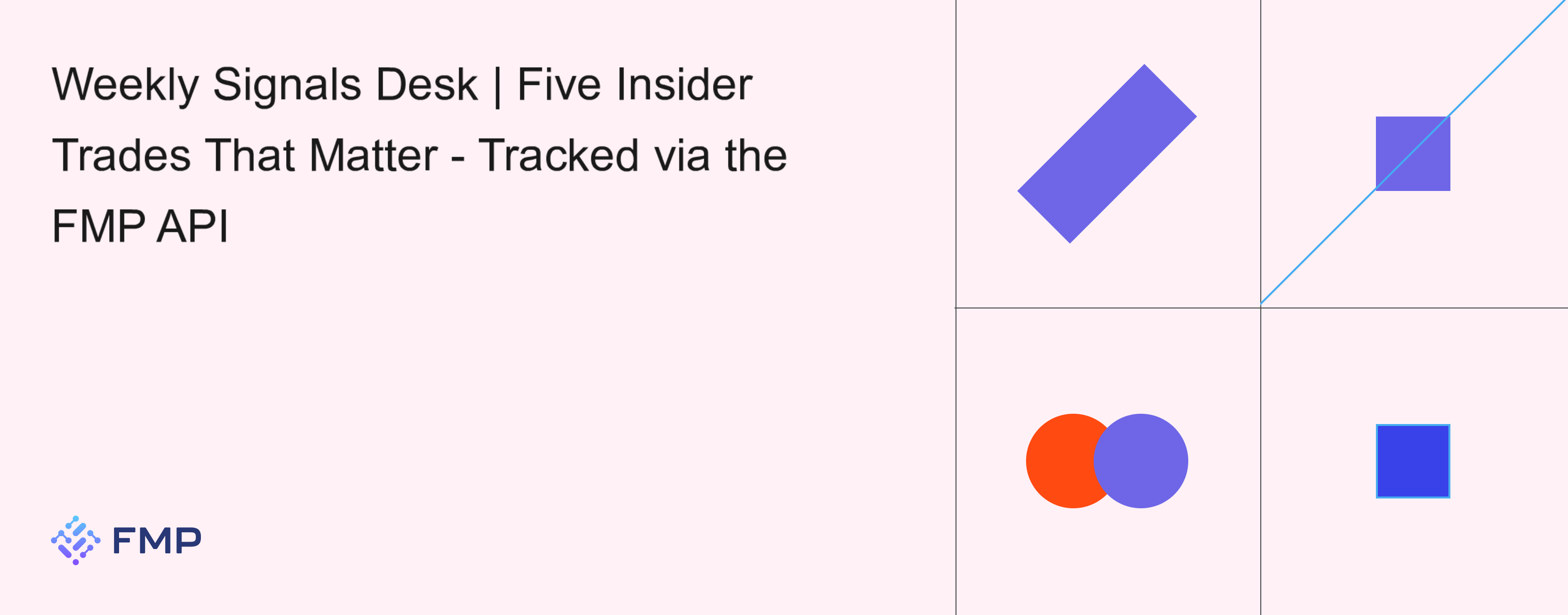Top 5 Insider Trades Tracked with the FMP API | FMP